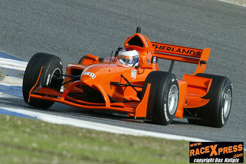 Jos Verstappen imponeert op circuit Estoril